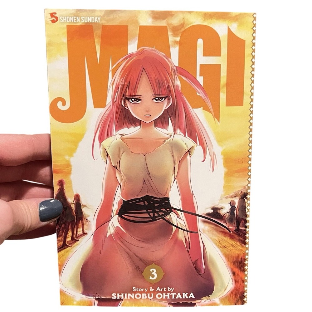 Magi The Labyrinth of Magic Vol 3 Manga English Volume Shinobu Ohtaka 1st Print
